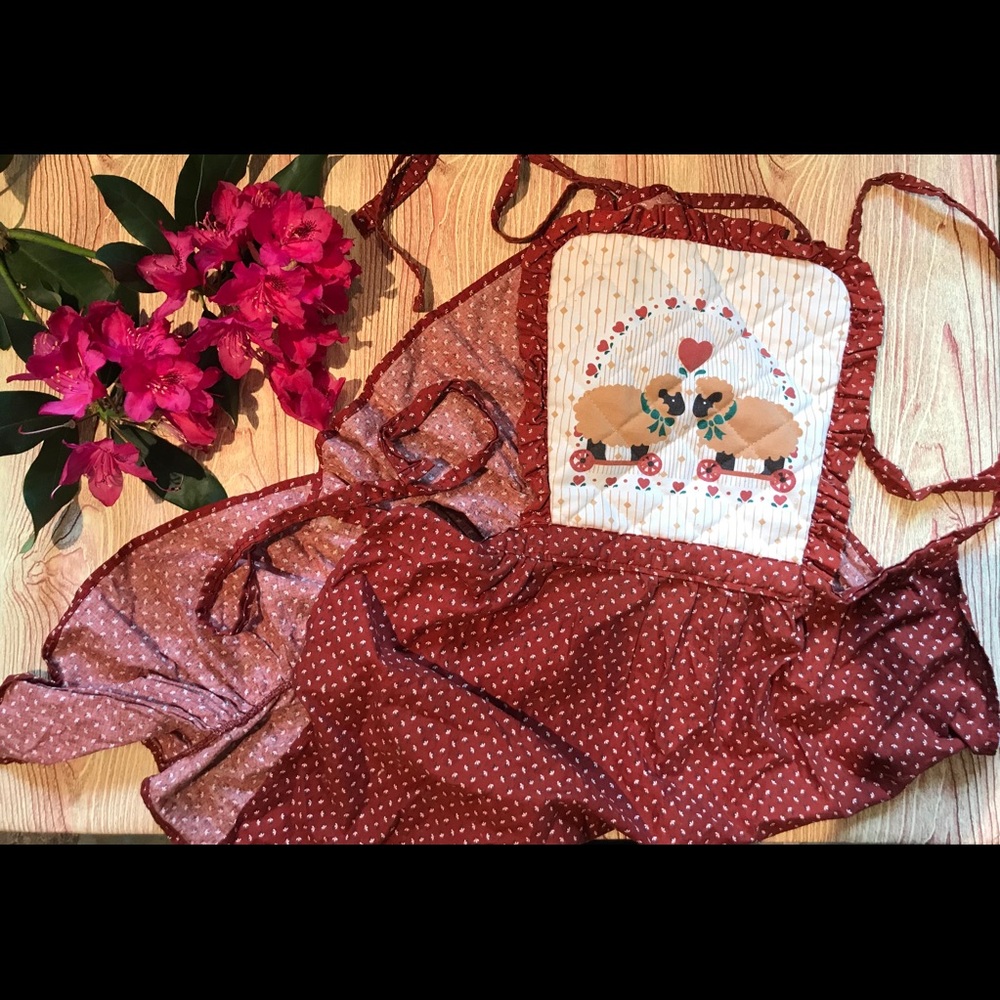 Vintage Little Lambs Apron
